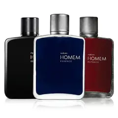 Natura - Tripack Homem Identidad , Homem Potence y Essence Perfume de Hombre -