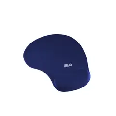 IBLUE - Mouse Pad Ergonómico MP372 con Apoya Muñeca Azul