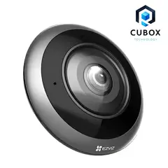 Ezviz - Cámara WiFi Ojo de Pez IA Audio Bidireccional Visión Nocturna 360°