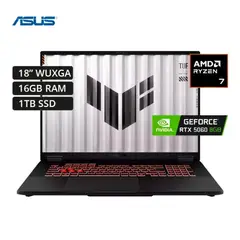 ASUS - TUF A18 FA808UM-IS74 Ryzen 7-260, 16GB RAM, 1TB SSD, RTX 5060 8GB, 18″ WUXGA, Windows 11
