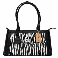 ADELLE RIGAU - CARTERA ZAFARI NOIR EN CUERO GENUINO