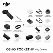 DJI - Osmo Pocket 4P Vlog Combo Doble Lente Camara de Accion