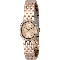 INVICTA - RELOJ ANGEL MUJER CUARZO ORO ROSA PLATA