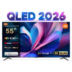 XIAOMI - Televisor Smart TV A Pro QLED 55" 4K UHD Google TV 2026