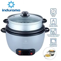 INDURAMA - Olla arrocera 1.8LT OAI-GR18 Gris