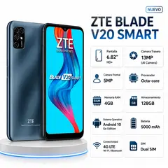 ZTE - CELULAR Blade V20 Smart 4GB 128GB Negro