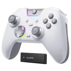 EASYSMX - Mando Inalámbrico X05 Pro Bluetooth RGB Blanco
