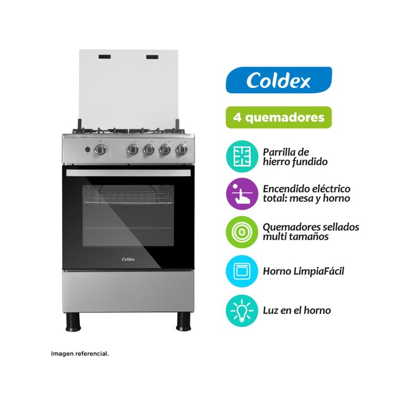 Cocina 4 Hornillas CX-605-Plus