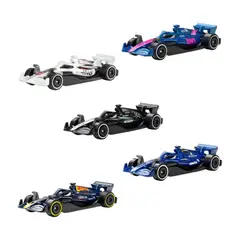 HOT WHEELS - Pack 5 Formula 1 F1 2025