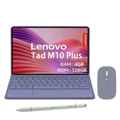 LENOVO - Tablet M10 Plus 4GB+128GB WiFi+Teclado Púrpura+Lápiz+Mouse