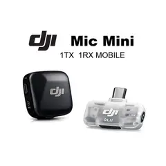 DJI - Mic Mini (1Tx + 1Rx Mobile) Microfono Inalambrico