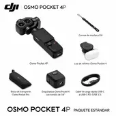 DJI - Osmo Pocket 4P Doble Lente Camara de Accion