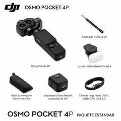 DJI - Osmo Pocket 4P Doble Lente Camara de Accion