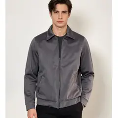 DM DEXMEN - Casaca Dexmen Paño Gris
