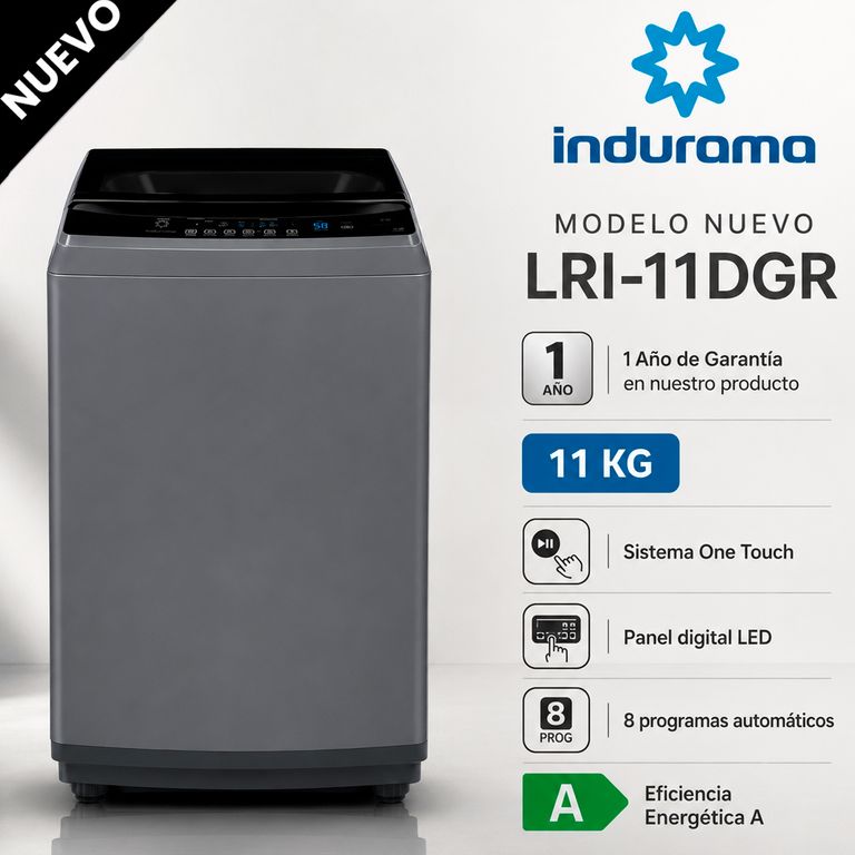Lavadora Automatica 16Kg Croma - LRI-16DGR