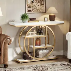 GENERICO - Consola Recibidor Sterling Blanco Coricha Home