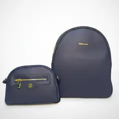ARDILLA - Mochila para dama A4 liso Roja- 2 piezas