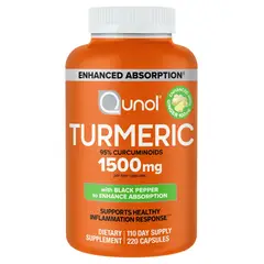 GENERICO - Curcuma en Capsulas Suplemento de curcumina 1500 mg con absorción ultra alta (220 Capsulas)