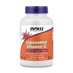 NOW - Vitamina C Liposomal 1000 mg 120 Cápsulas - Foods