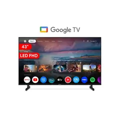 MIRAY - Televisor Google 43 FHD TV LED MS43-E2000GBT