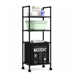 OEM - Estante Organizador De Lavanderia 3 Niveles Portátil