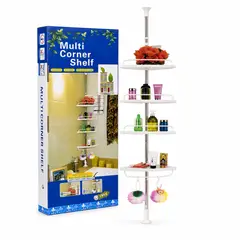 OEM - Estante Esquinero De Ducha 4 Niveles Ajustable