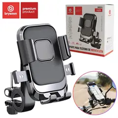 SEISA - Holder de Celular para Moto Bicicleta Scooter Coche Giratorio 360 BRYSOON H23