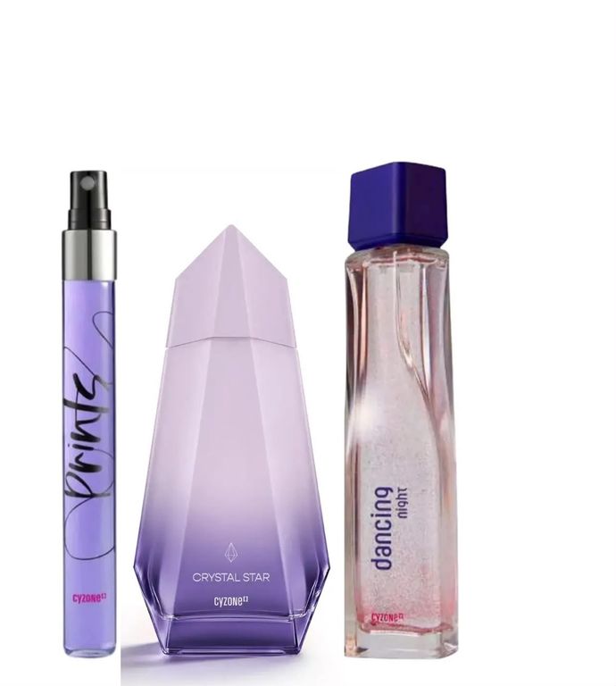 Perfumes Dancing Night + Crystal Star + Prints