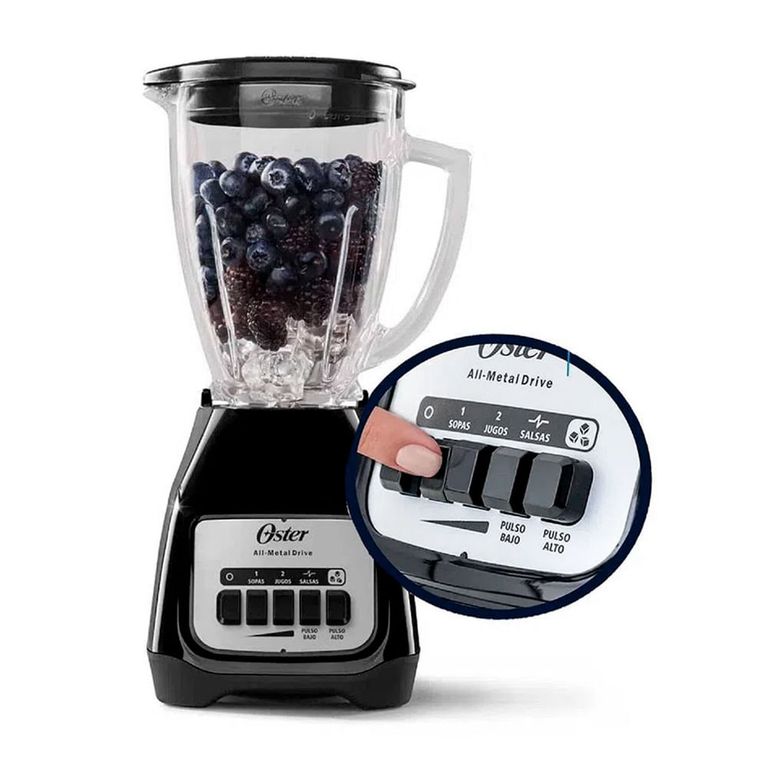 Licuadora BLSTKAG-BPB 1.5L Negra 800W