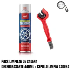 3BSI - DESENGRASANTE Y CEPILLO LIMPIA CADENA PACK
