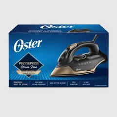 OSTER - Plancha a Vapor GCSTPX9000B Cerámica con Partículas de Diamante 350ml