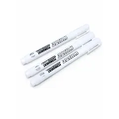 GENERICO - MARCADORES PERMANENTES DE TINTA BLANCA X 3 UND