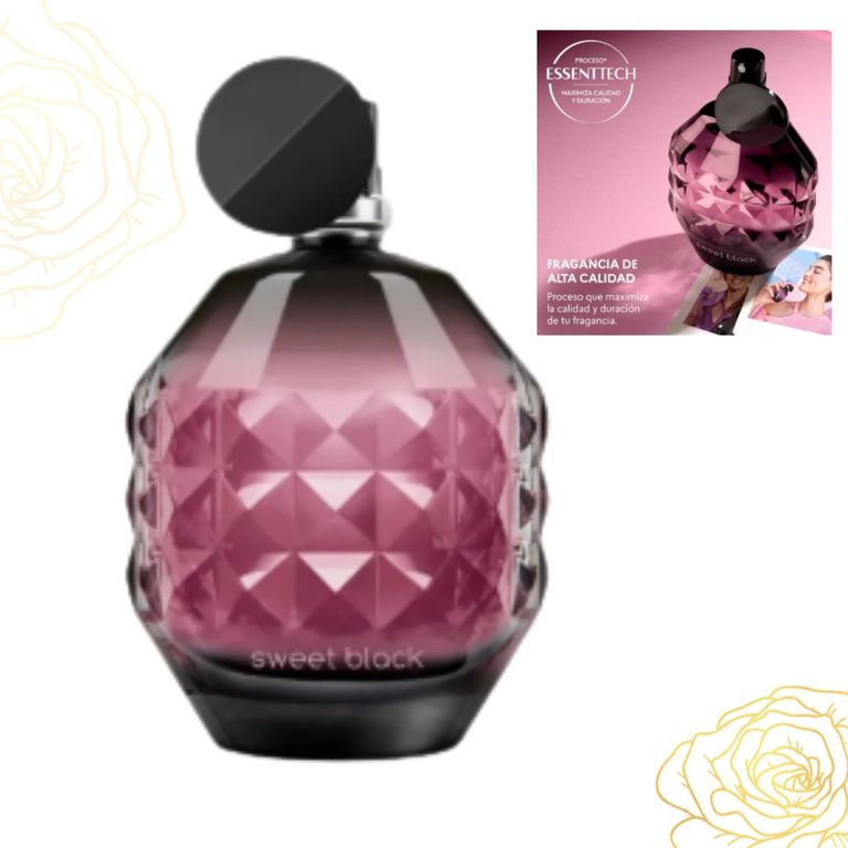 Perfume De Mujer Sweet Black, 50 ml