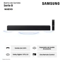 SAMSUNG - SOUNDBAR BLUETOOTH SERIE B2CH B400F - NUEVO
