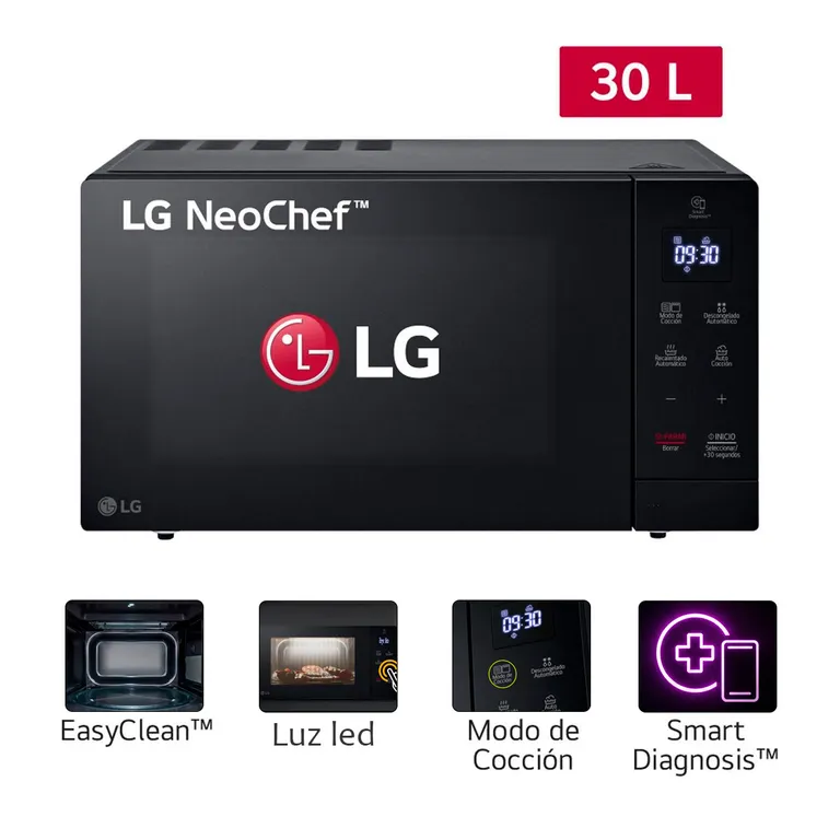 Horno Microondas MH7032JAS 30L EasyClean