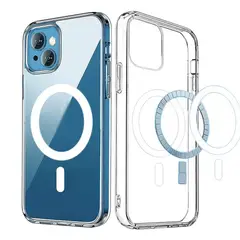 SMART - CARCASA FUNDA CASE PARA MODELO IPHONE 15 DE CARGA INALAMBRICA DE ALTO IMPACTO