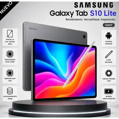 SAMSUNG - Tablet Galaxy Tab S10 Lite 10.9 6GB 128GB - GRIS