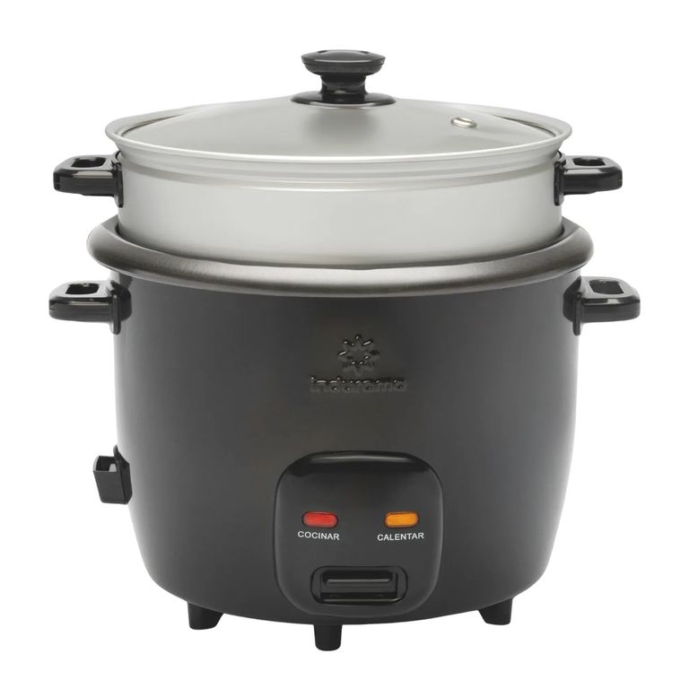 Olla arrocera vapor negra 2.2 LT OAI22N