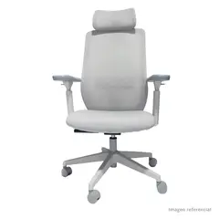 DECORPLAS - Silla Ergonómica Gerencial NoirX Gris