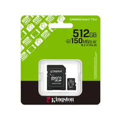KINGSTON - Memoria Micro Sd Canvas Select Plus Sdcs3512gb
