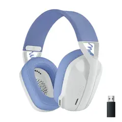 LOGITECH G - Audífono con Micrófono Logitech G435 Lightspeed Bluetooth White