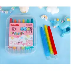 WEIBO - CRAYONES GEL COLORPEPS ESTUCHE X 12 UND