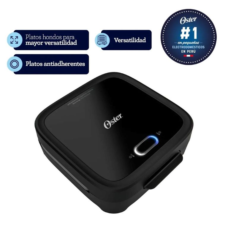 Sandwichera Platos Hondos CKSTSM400 Negro
