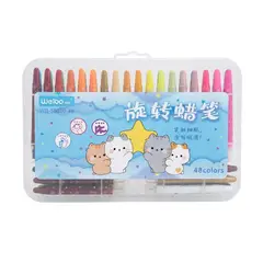 WEIBO - CRAYONES GEL COLORPEPS ESTUCHE X 48 UND