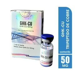 GENERICO - GHK Cu 50mg+3 ml de solventePéptido de alta purezaPerfecto para piel y cabello inyectable