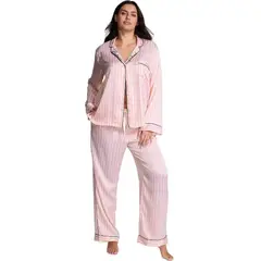 Victoria'S Secret - CONJUNTO DE PIJAMA SATEN VICTORIAS SECRET LARGO