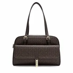 GUESS - CARTERA MONOGRAFIADA MARRON KELOWNA