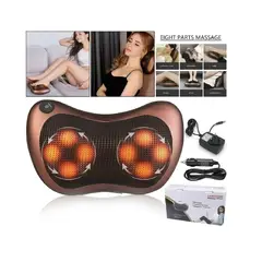 GENERICO - Cojín Masajeador Eléctrico Térmico para Cuello Espalda y Pies