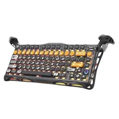 GRAVASTAR - Teclado Inalambrico Mercury K1 Pro 75% Negro Mate
