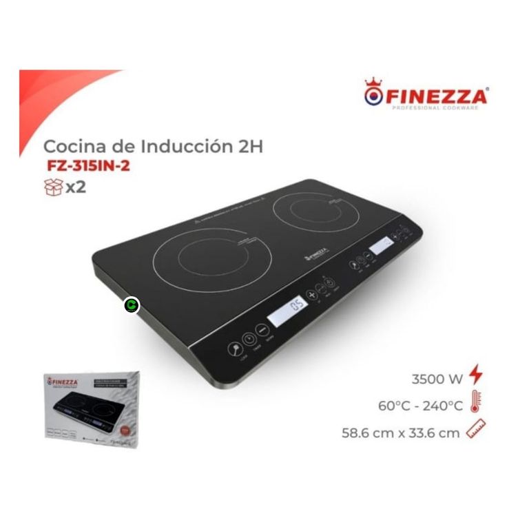 Cocina Inducción 02 Hornillas Función Timer FZ-315IN-02